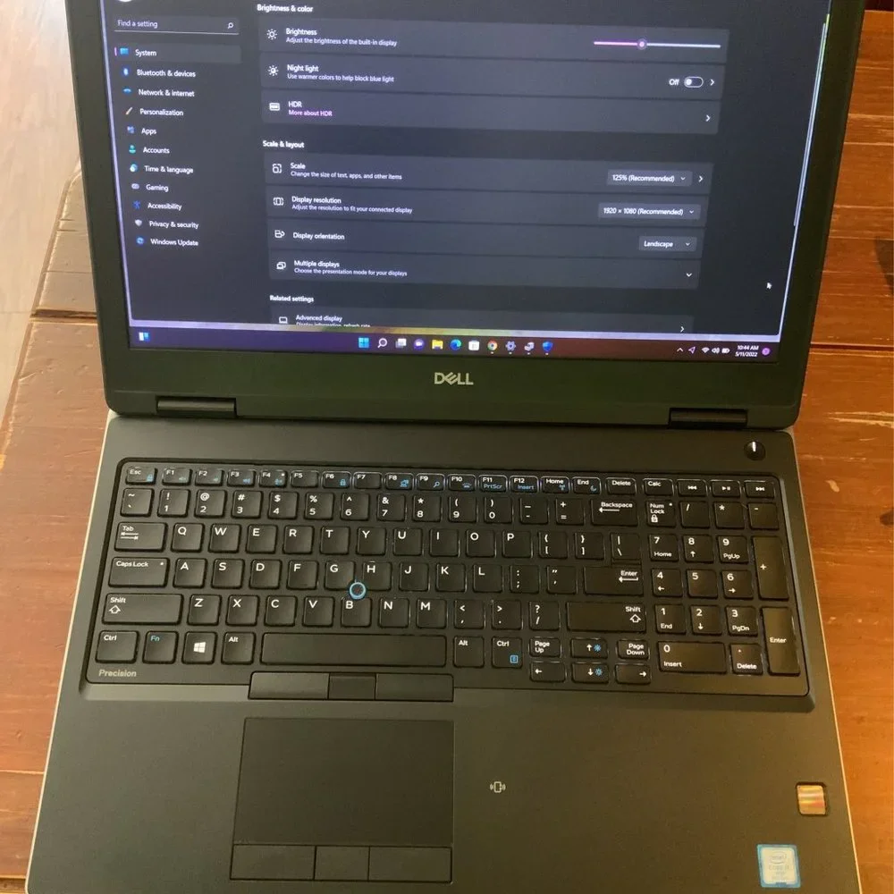 Dell Precision 7530 Intel i7-8850H, 16GB RAM, 512GB GB SSD, NVIDIA Quadro P1000